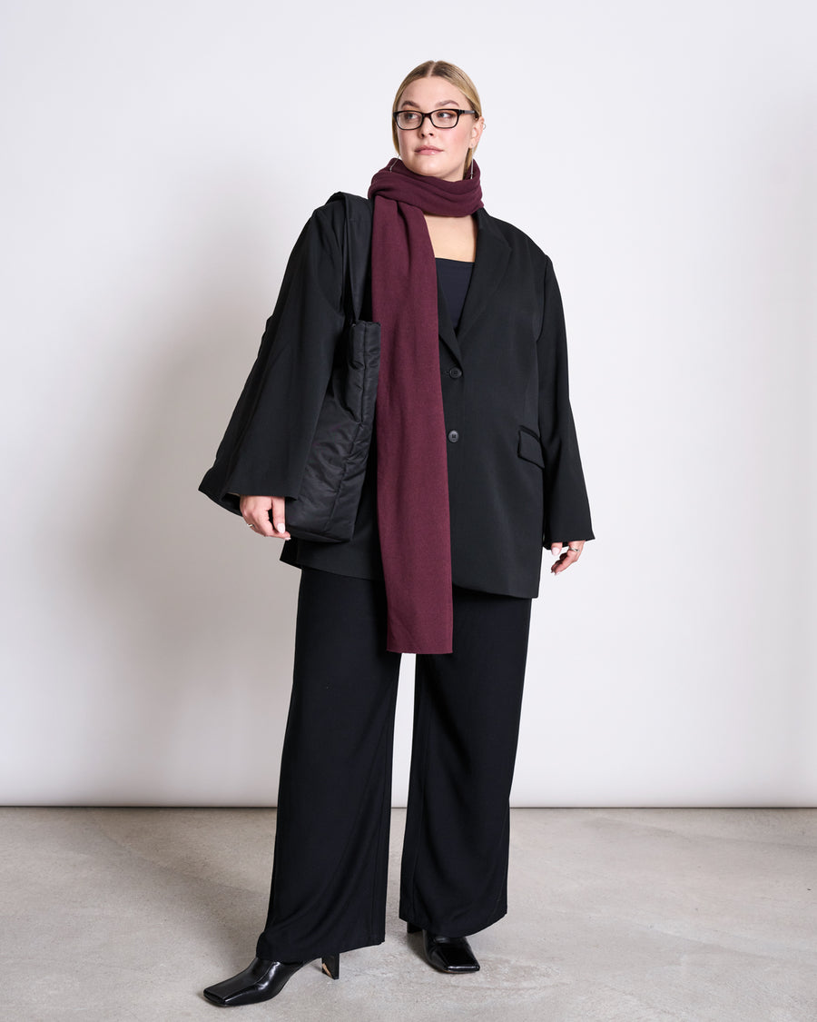 Jan N June Scarf Ross Cherry Lacquer