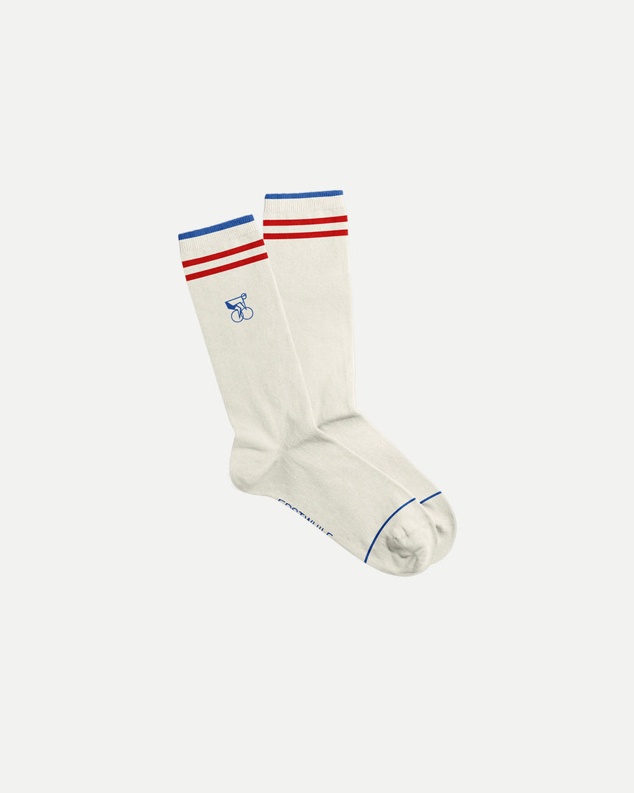 Erstwhile Crew Sock Blue/Red