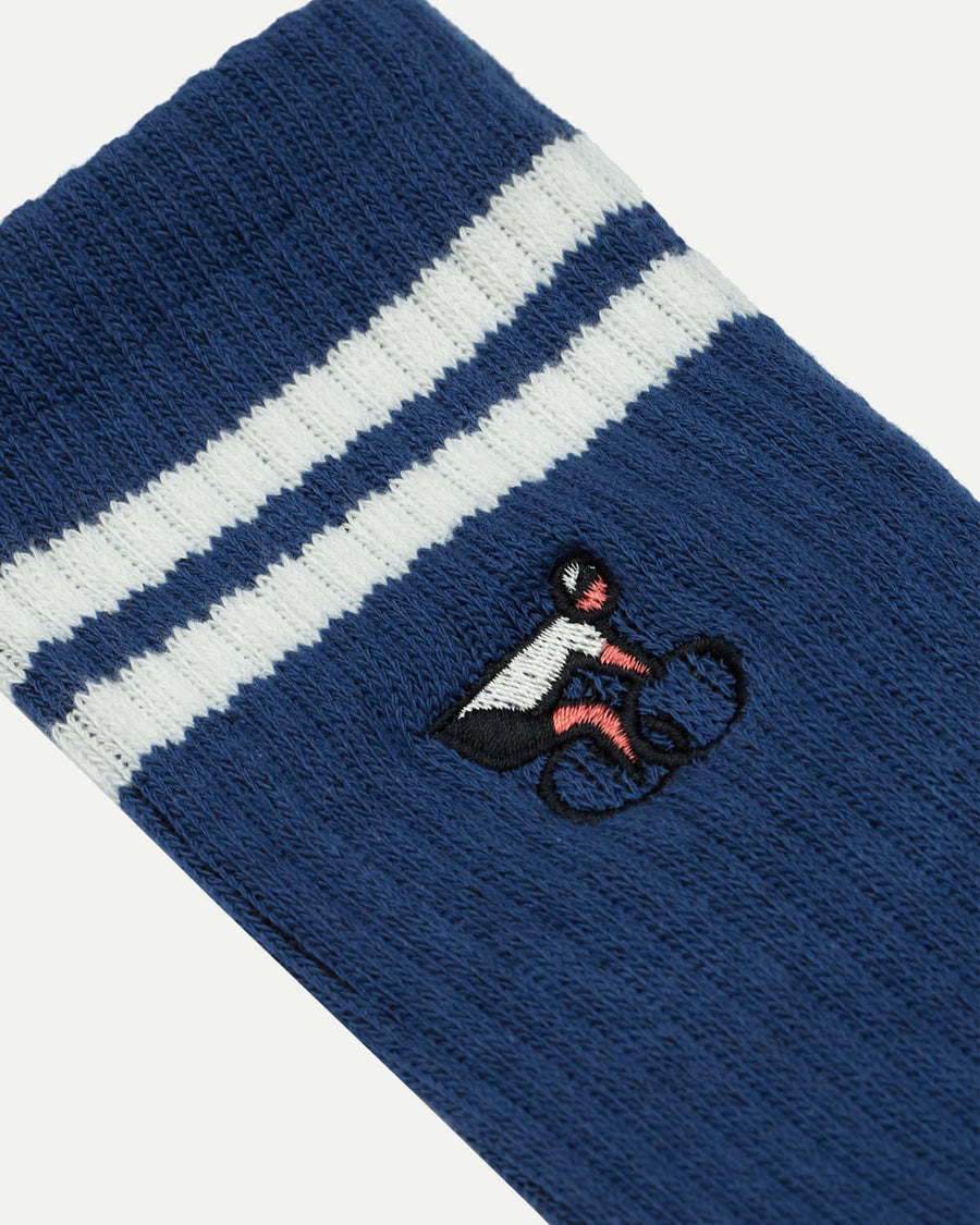 Erstwhile Crew Sock Heritage Blue