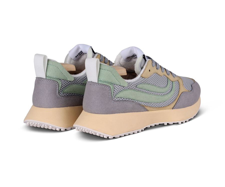 Genesis Sneaker G-Marathon-Multipastel-grey-cornhusk-palegreen-sole