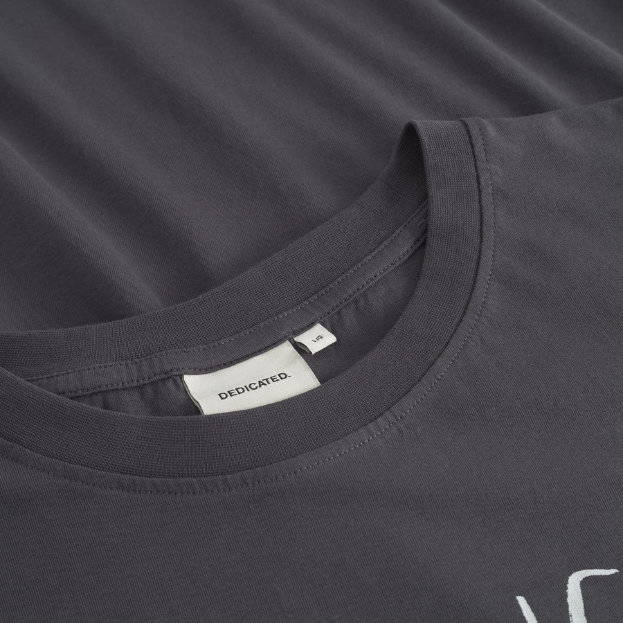 Dedicated T-shirt Stockholm Doing My Best Charcoal