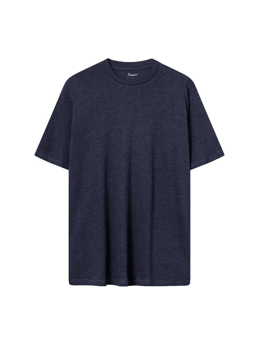 KnowledgeCotton Linen T-shirt GOTS/VEGAN