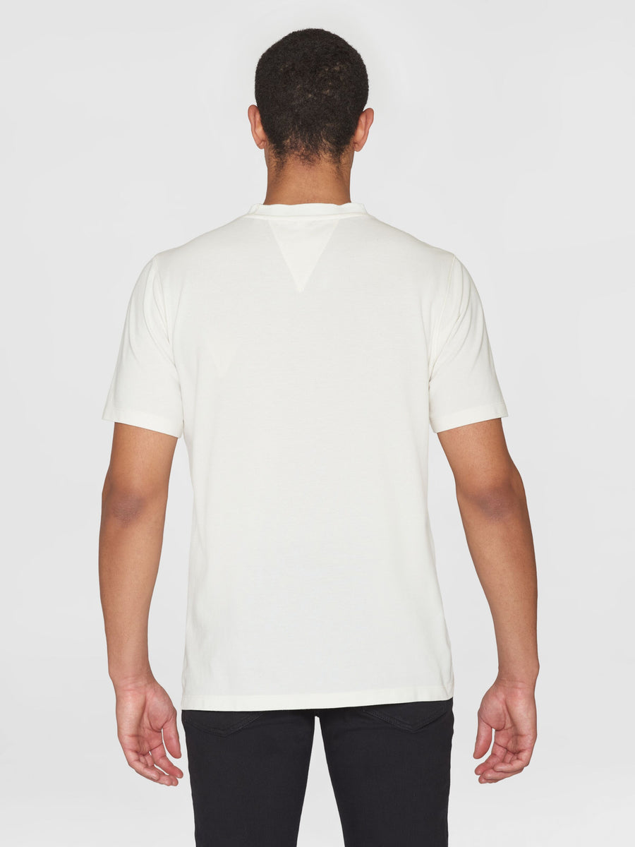 Knowledge Cotton Regular fit pique t-shirt - GOTS/Vegan