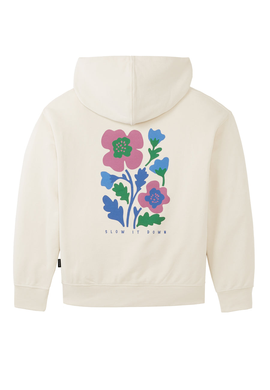 Recolution Hoodie PERSEA SLOW arctic white