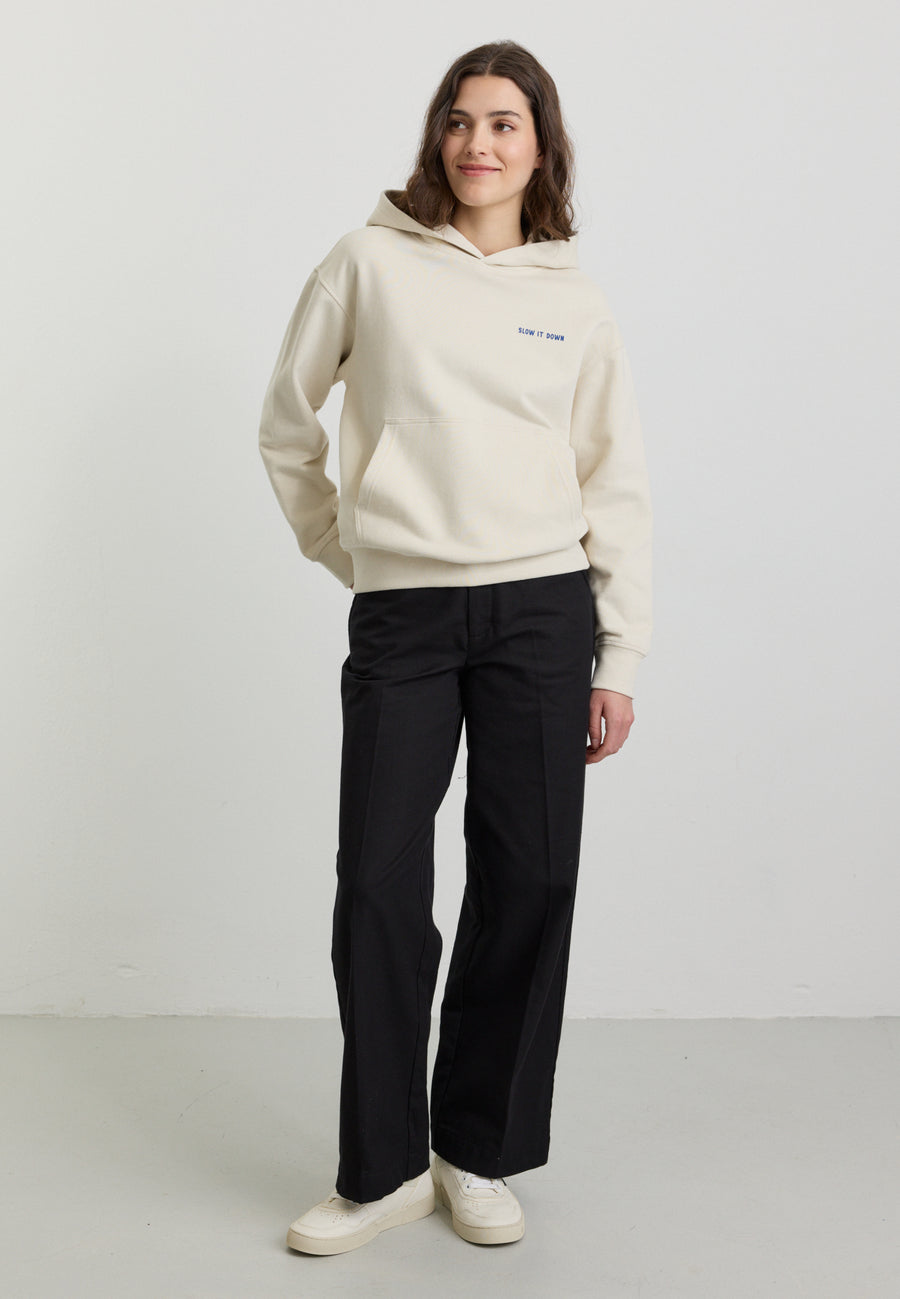 Recolution Hoodie PERSEA SLOW arctic white