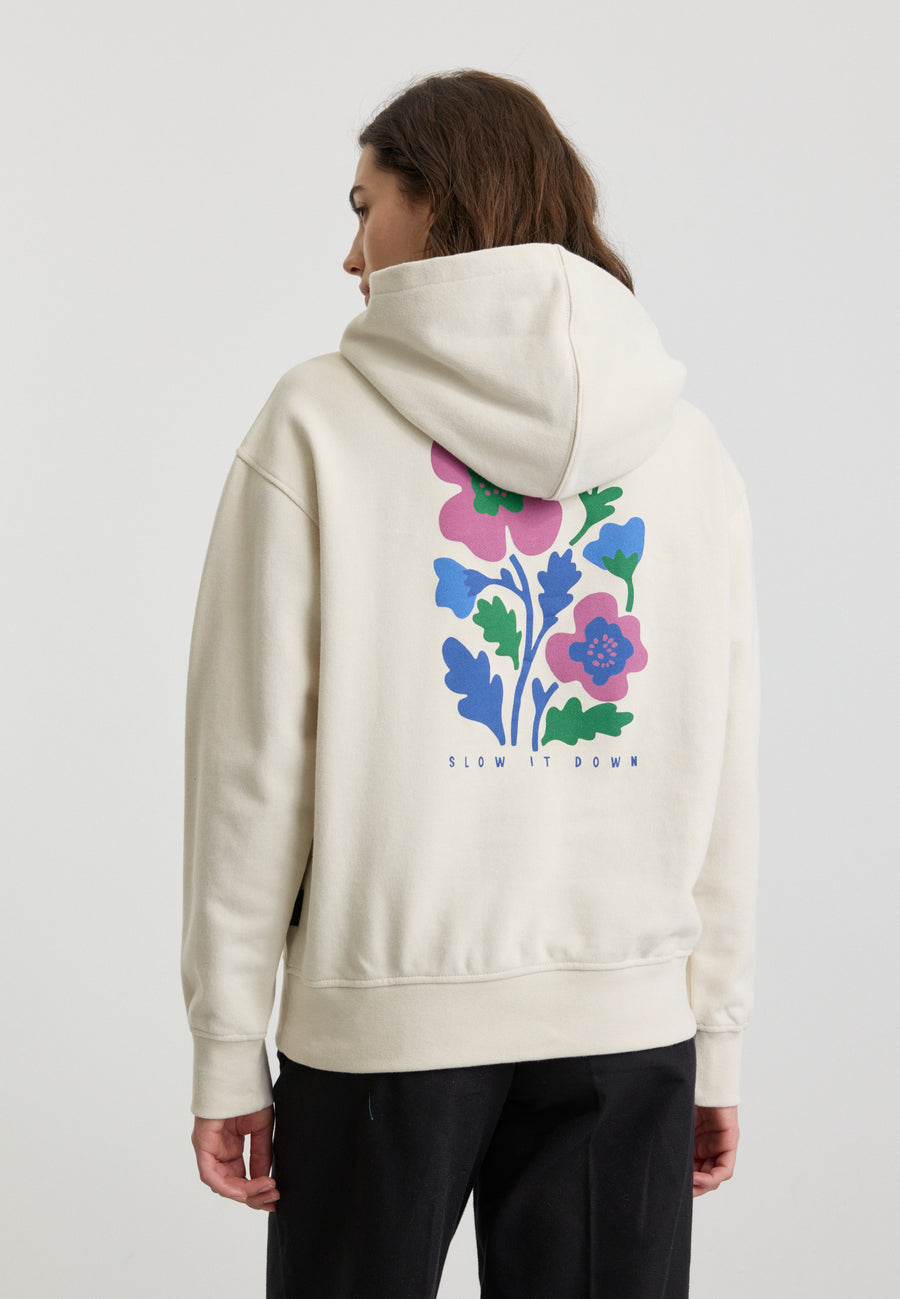 Recolution Hoodie PERSEA SLOW arctic white