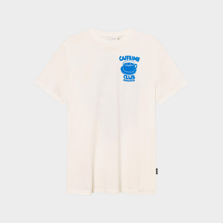 Dedicated T-shirt Stockholm Caffeine Club Off-White