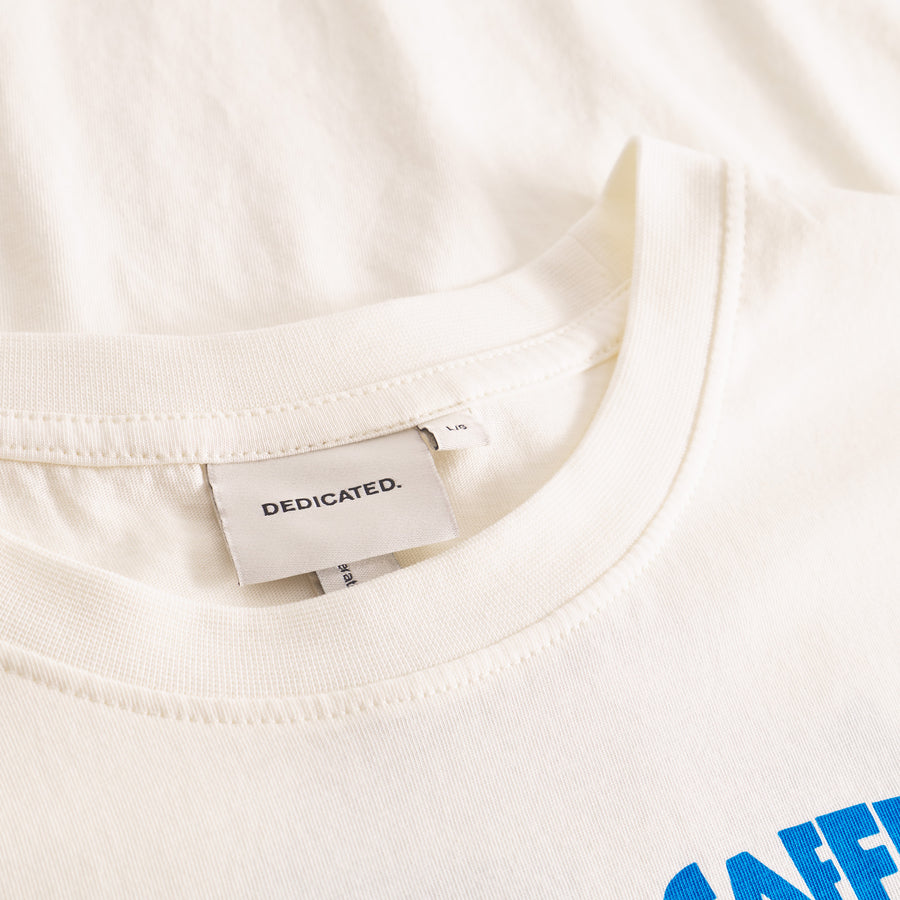 Dedicated T-shirt Stockholm Caffeine Club Off-White