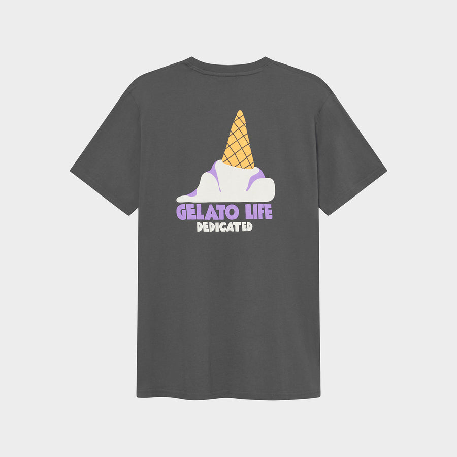 Dedicated T-shirt Stockholm Gelato Life Charcoal