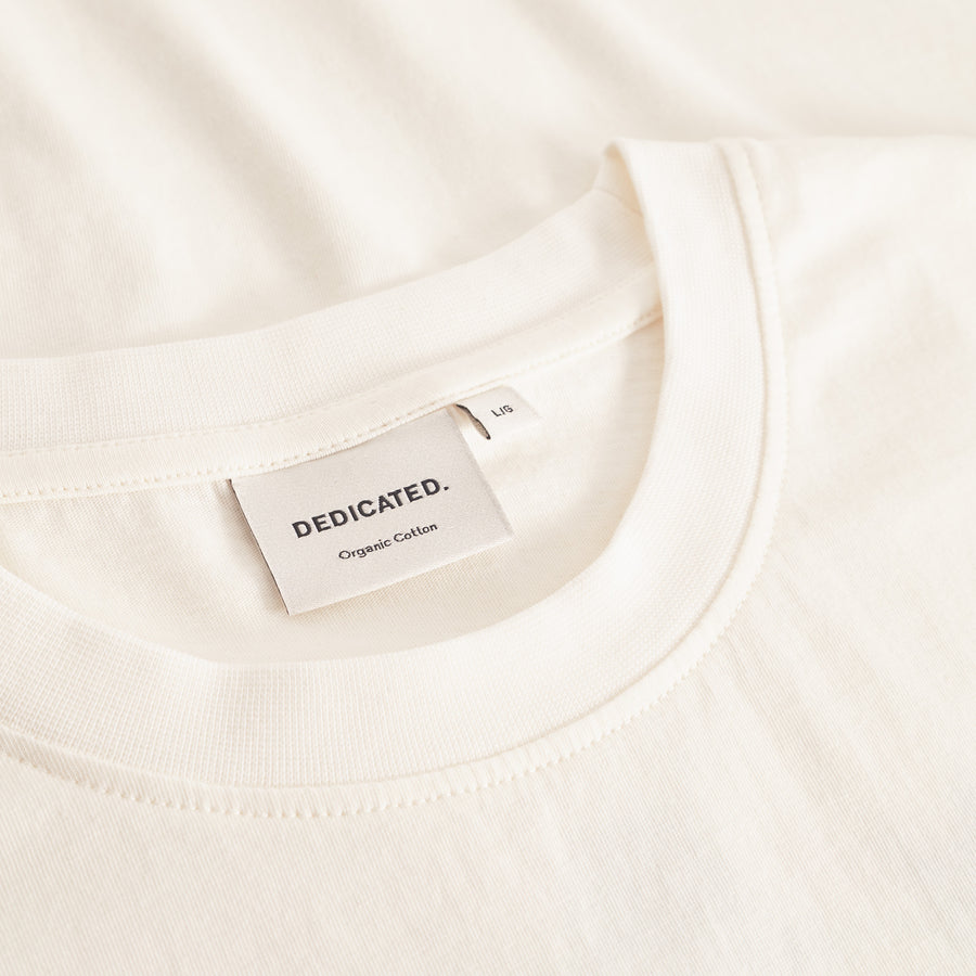 Dedicated T-shirt Stockholm Support Seed Off-White