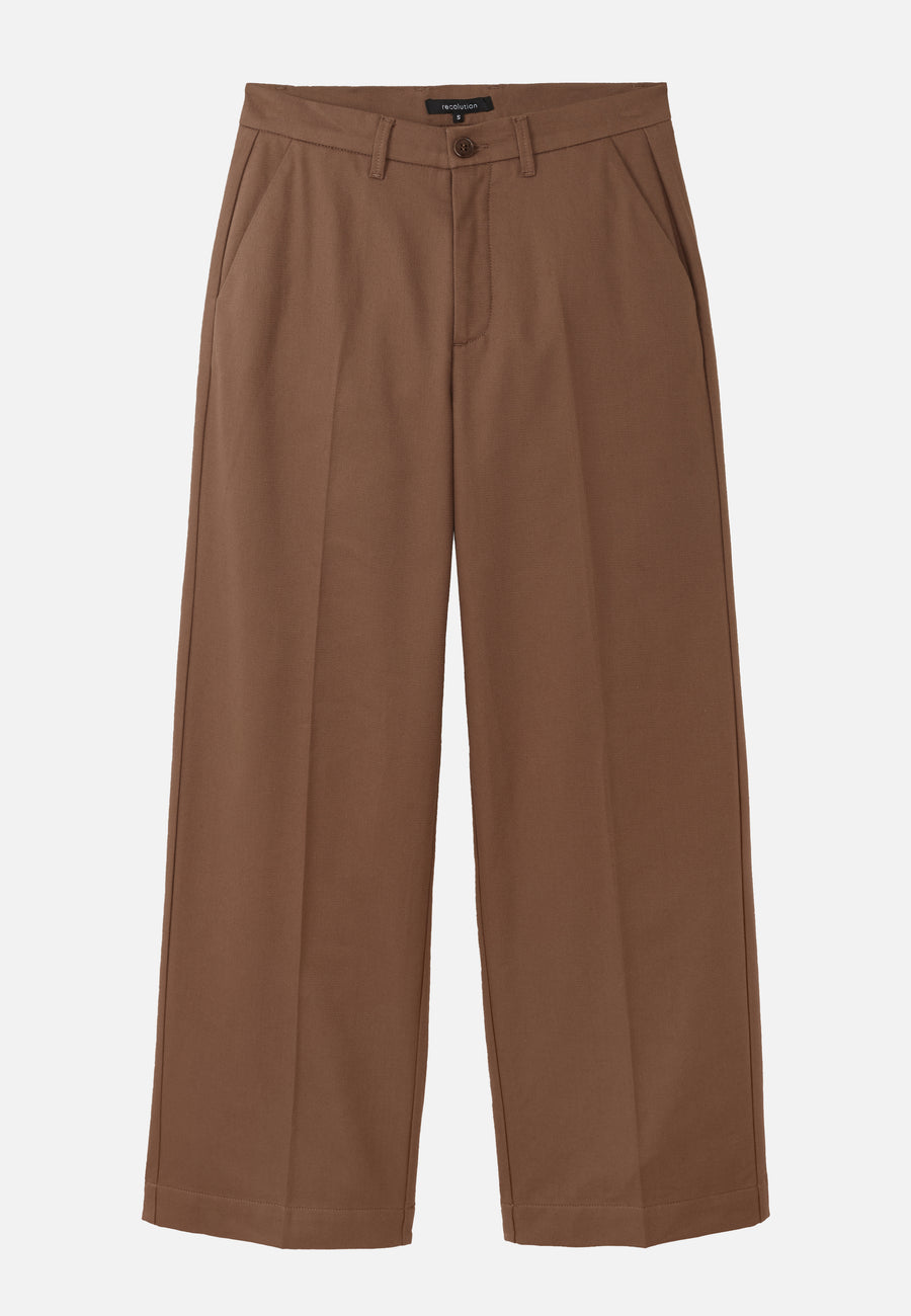 Recolution Pants Ligularia coffee brown