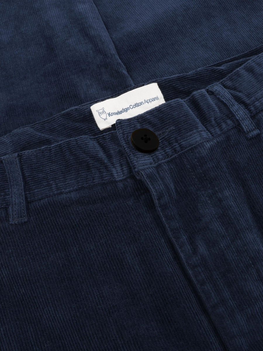 Knowledge Cotton Organic Cotton Flint Corduroy Pants GOTS