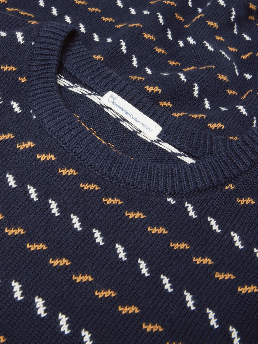 Knowledge Organic Cotton Jacquard Knit - Regenerative Organic Certified™ - GOTS/Vegan