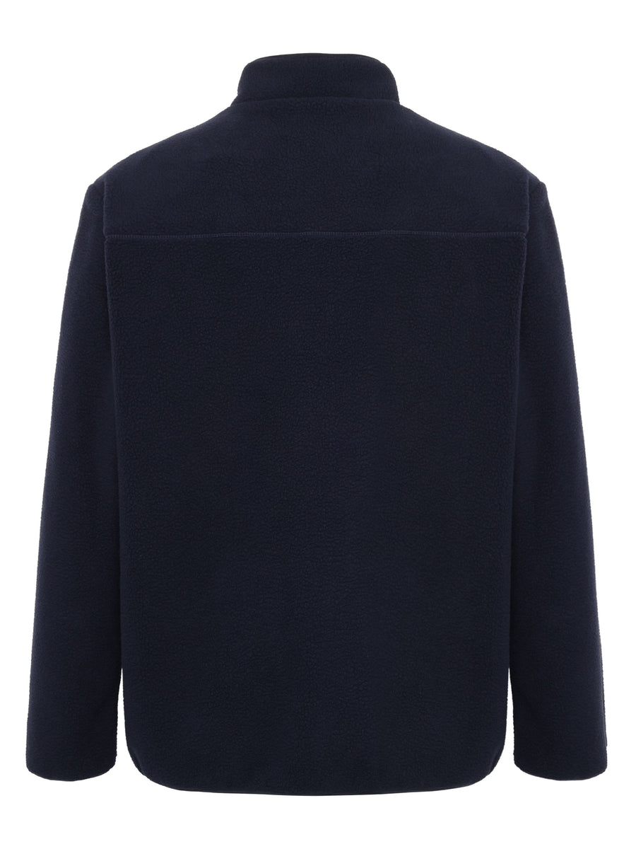 KnowledgeCotton Fleece Weste Navy