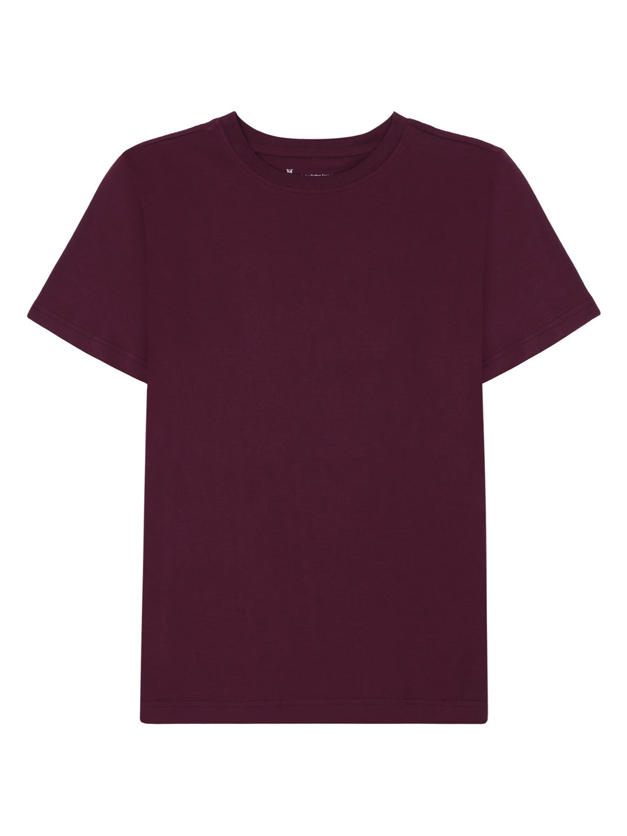 Knowledge Cotton Basic pima cotton t-shirt - GOTS/Vegan Fig