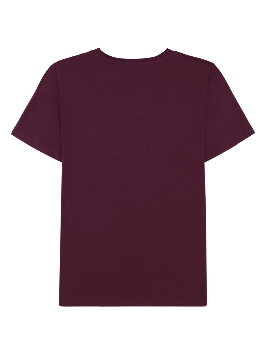 Knowledge Cotton Basic pima cotton t-shirt - GOTS/Vegan Fig
