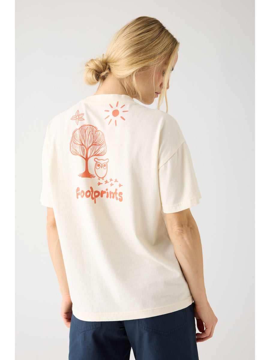 KnowledgeCotton  GRAPHIC t-shirt - Regenerative Organic Certified™ - GOTS/Vegan