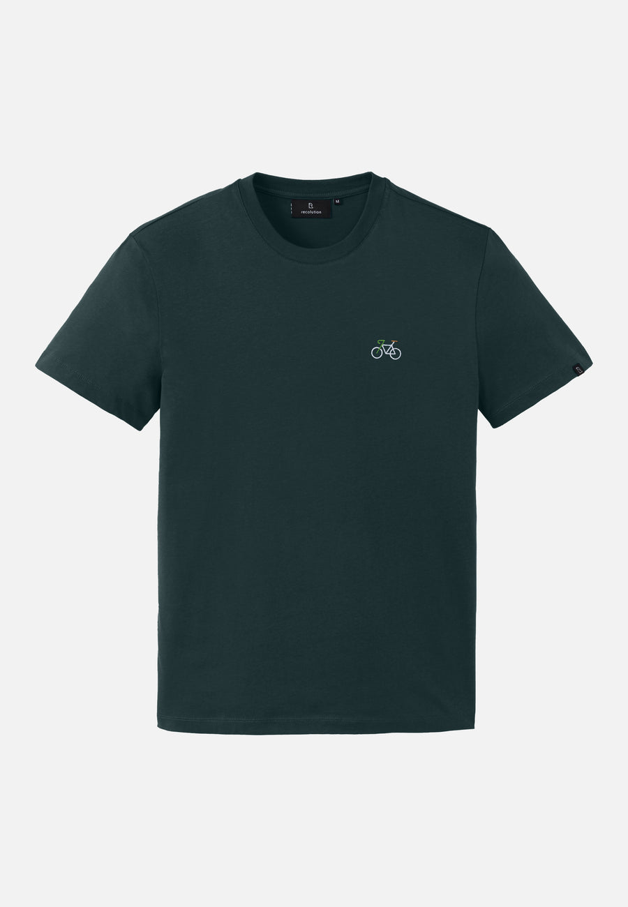 Recolution T-Shirt AGAVE BIKE deep green