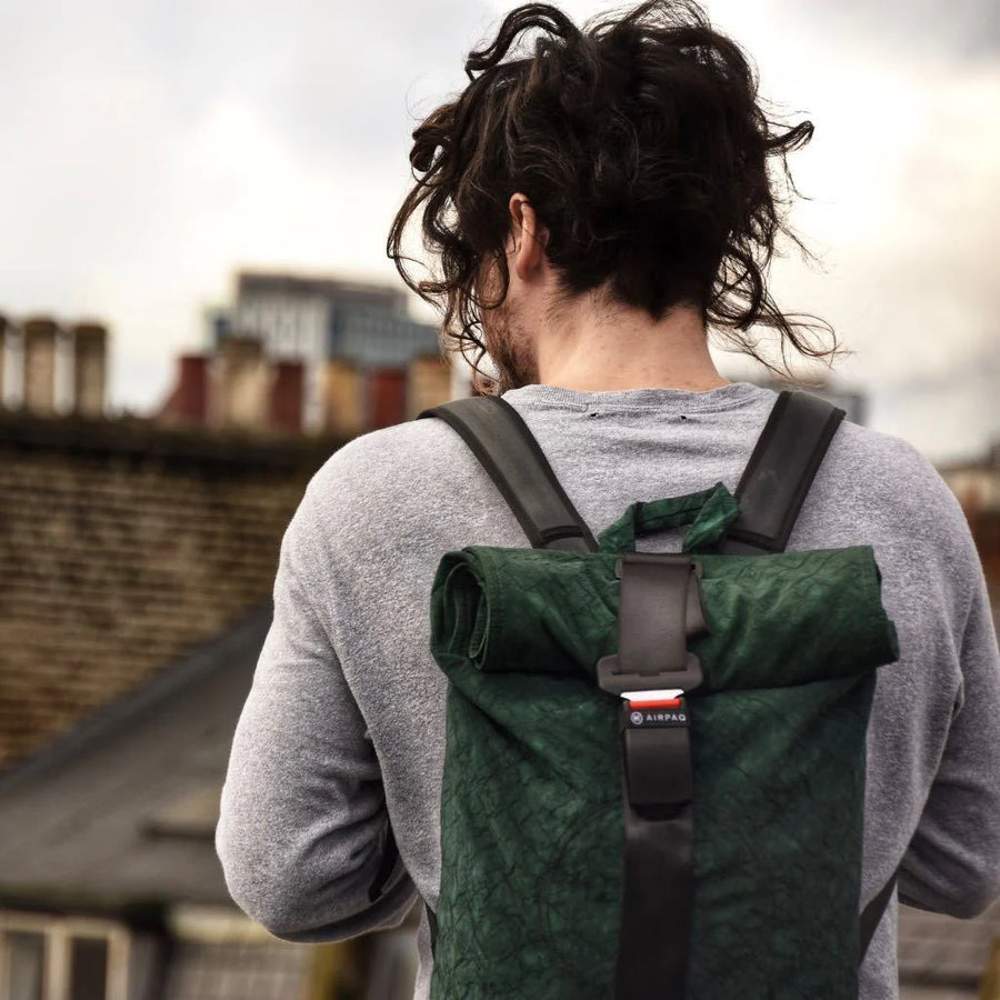 Airpaq Rucksack Rolltop Grün