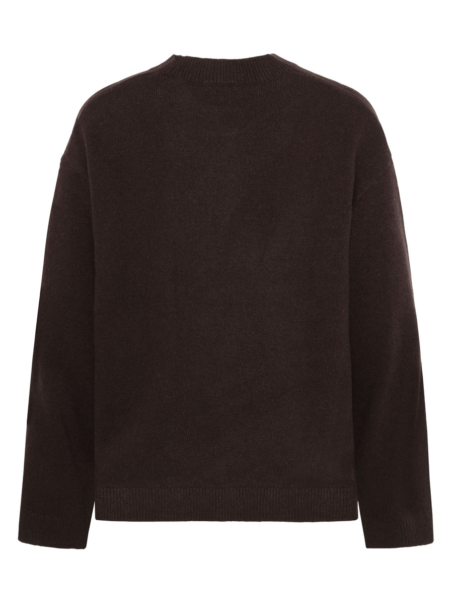 Knowledge Lambswool crew neck sweater
