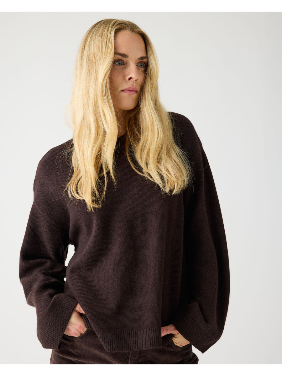 Knowledge Lambswool crew neck sweater
