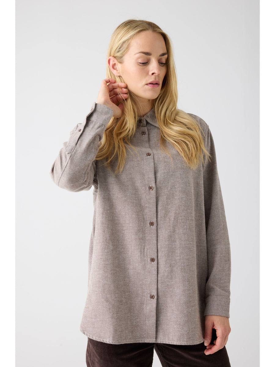 Knowledge Organic Cotton Flannel Shirt GOTS