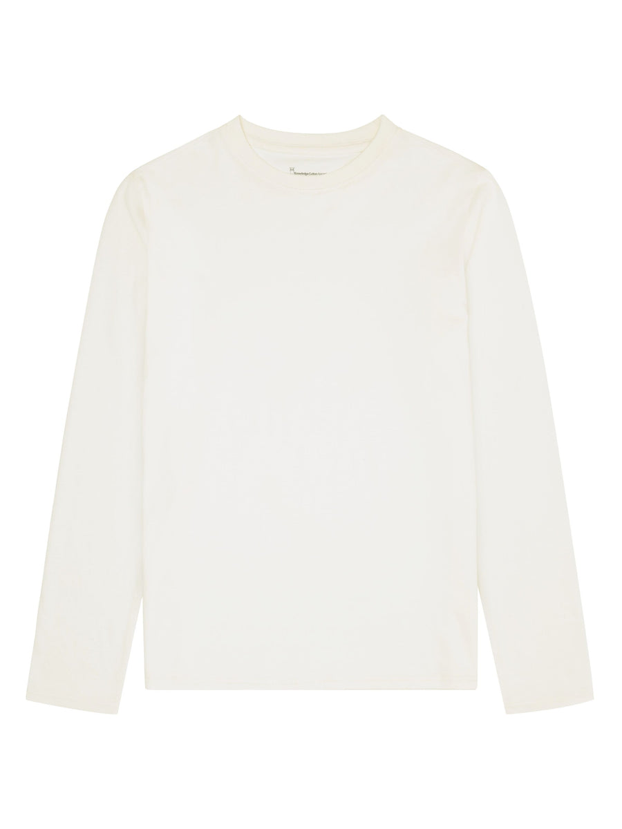 Knowledge Cotton Basic Longsleeve pima cotton