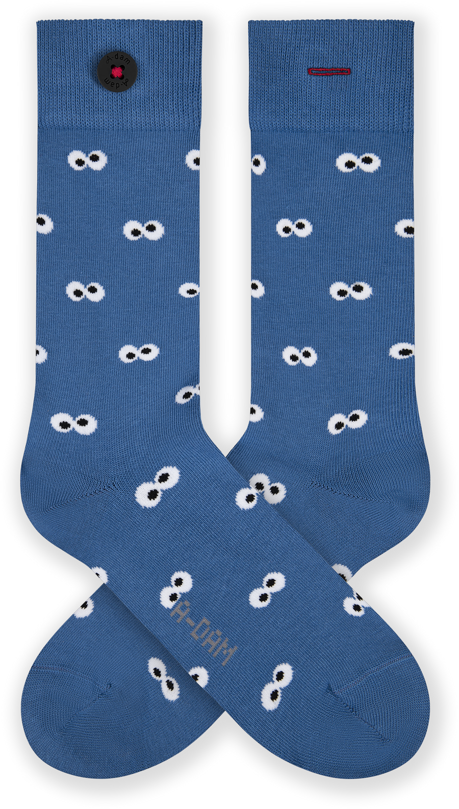 A-Dam Socks Googly Sesame ( 2 pack sesame street )