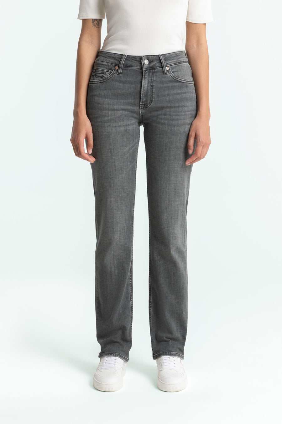 Kings of Indigo Jeans Emiko SOPHIA LIGHT GREY