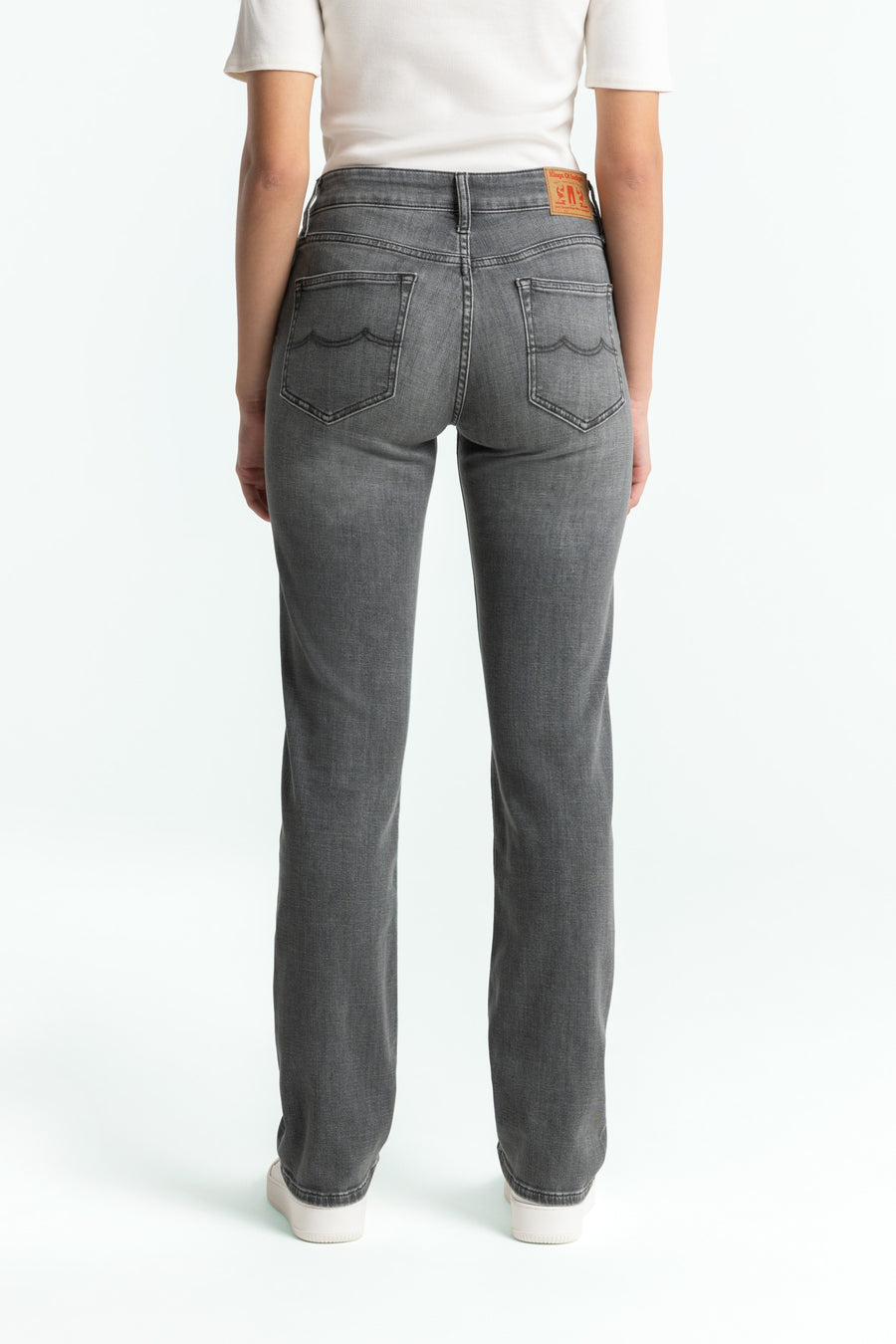Kings of Indigo Jeans Emiko SOPHIA LIGHT GREY