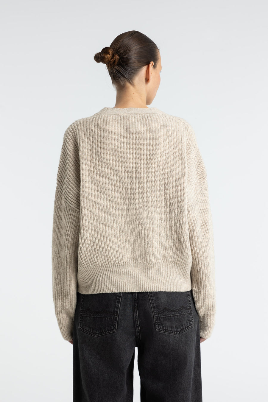 Kings of Indigo Cardigan DECIMA Fog