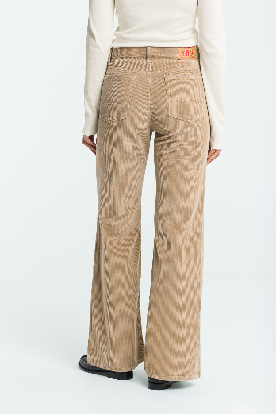 Kings of Indigo Cordhose Jane silver mink