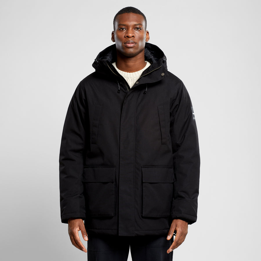 Dedicated Parka Jacket Stavanger Black