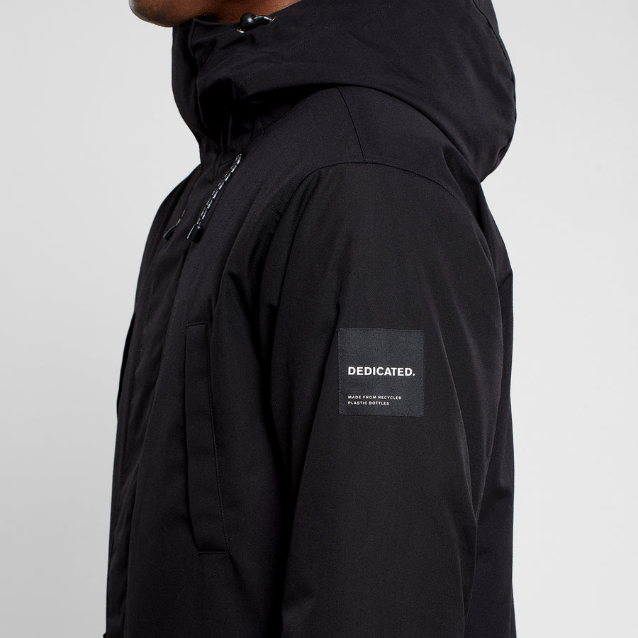 Dedicated Parka Jacket Stavanger Black