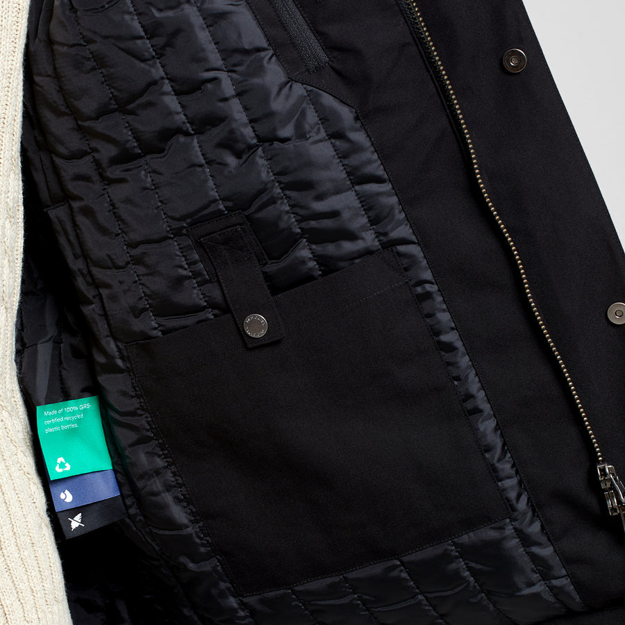 Dedicated Parka Jacket Stavanger Black