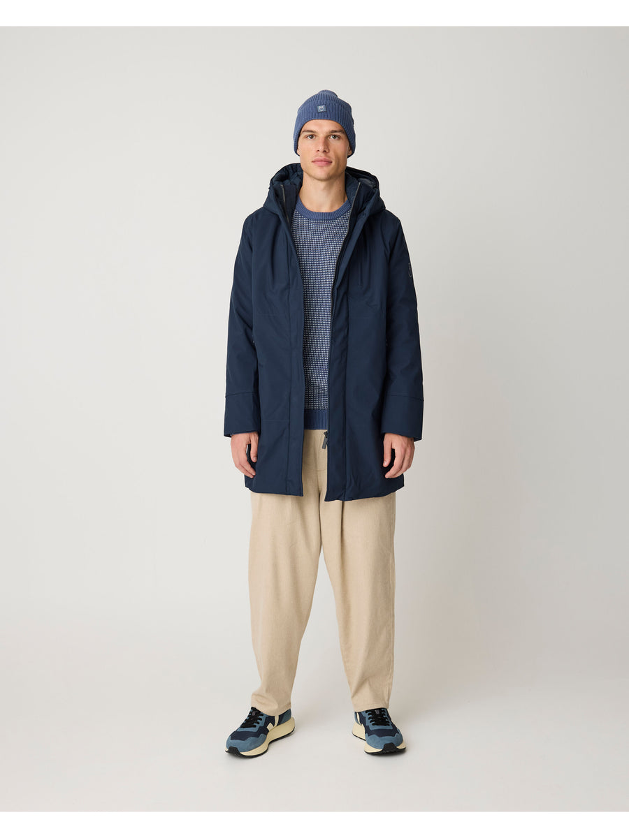 Knowledge Cotton CLIMATE SHELL™ Jacke total eclipse