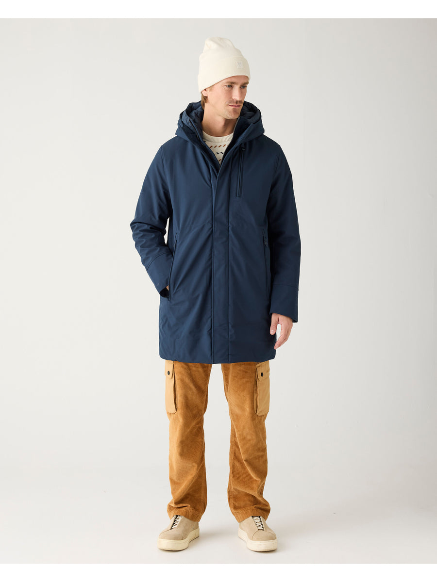 Knowledge Cotton CLIMATE SHELL™ Jacke total eclipse
