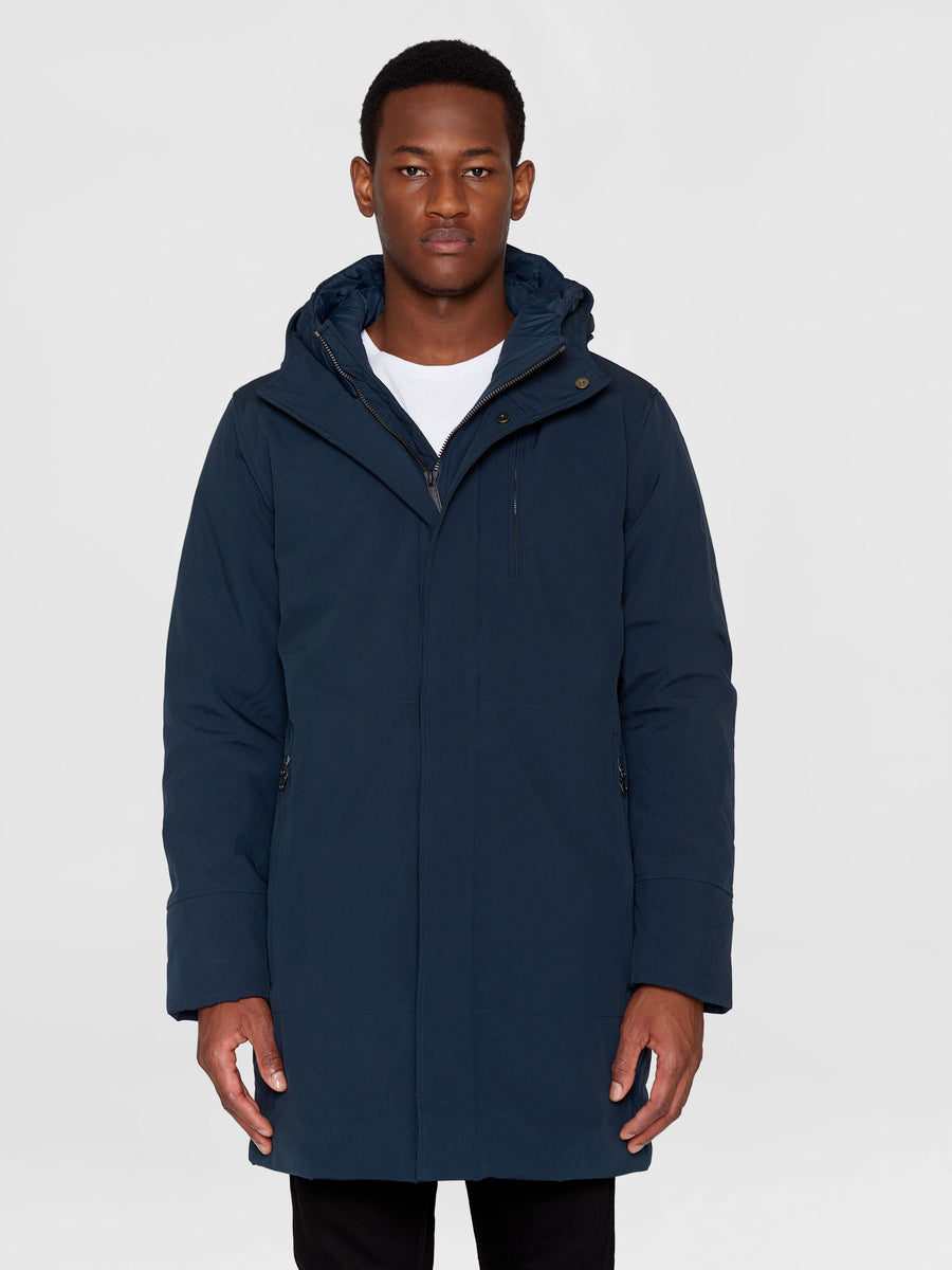 Knowledge Cotton CLIMATE SHELL™ Jacke total eclipse
