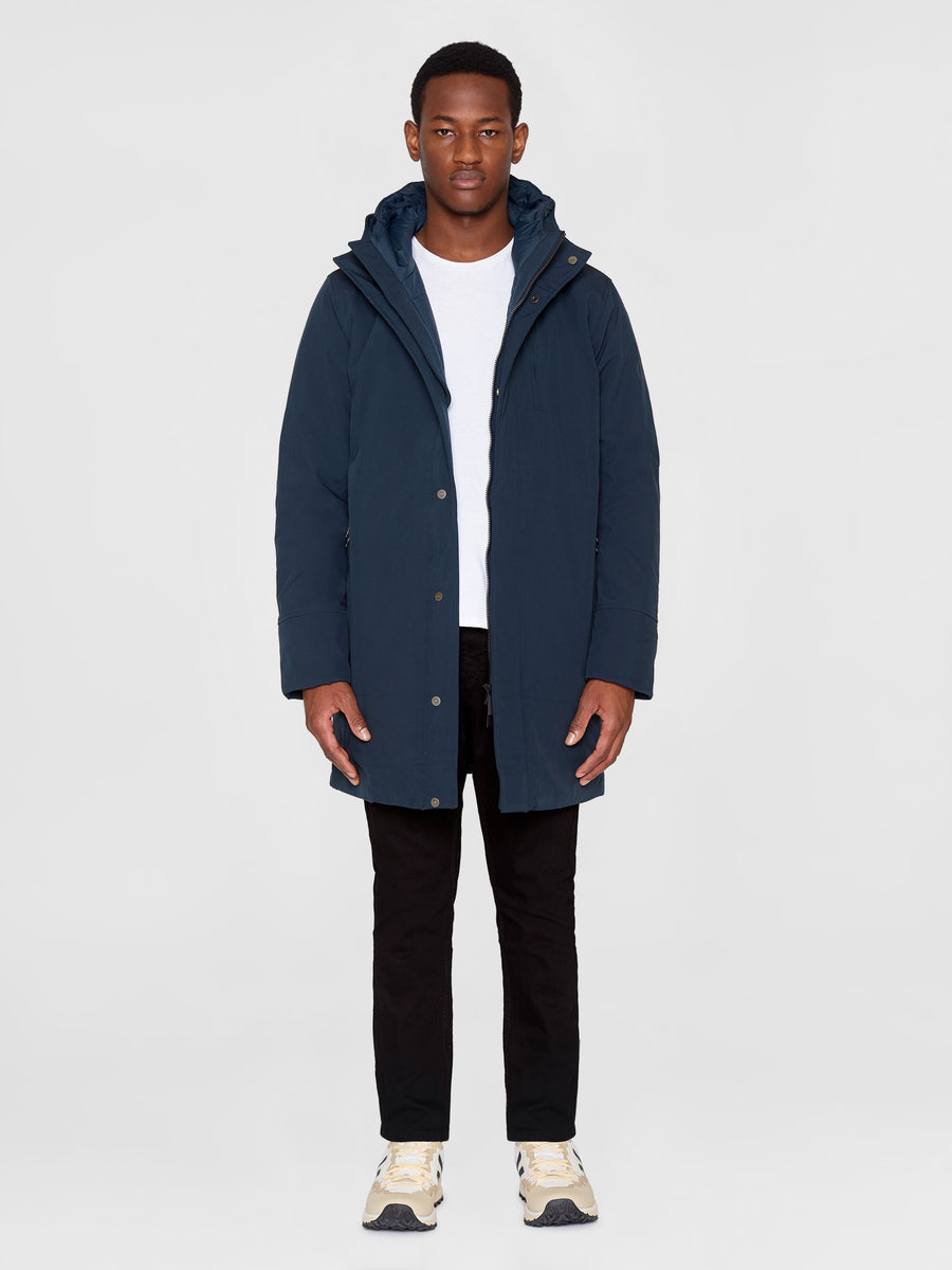 Knowledge Cotton CLIMATE SHELL™ Jacke total eclipse
