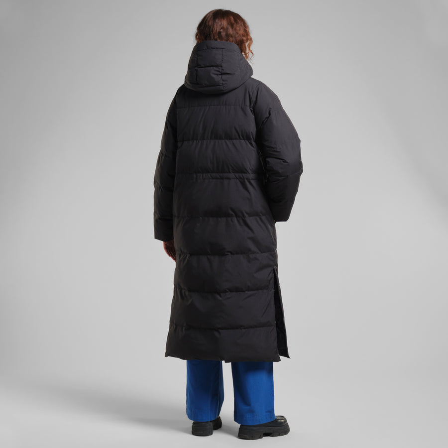 Dedicated Long Puffer Jacket Karmas Black