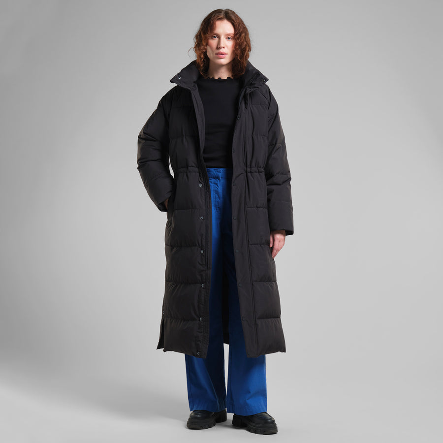 Dedicated Long Puffer Jacket Karmas Black