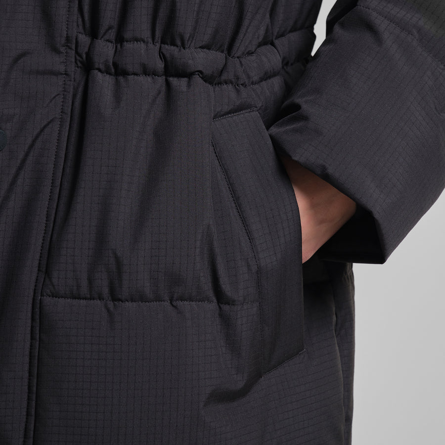 Dedicated Long Puffer Jacket Karmas Black
