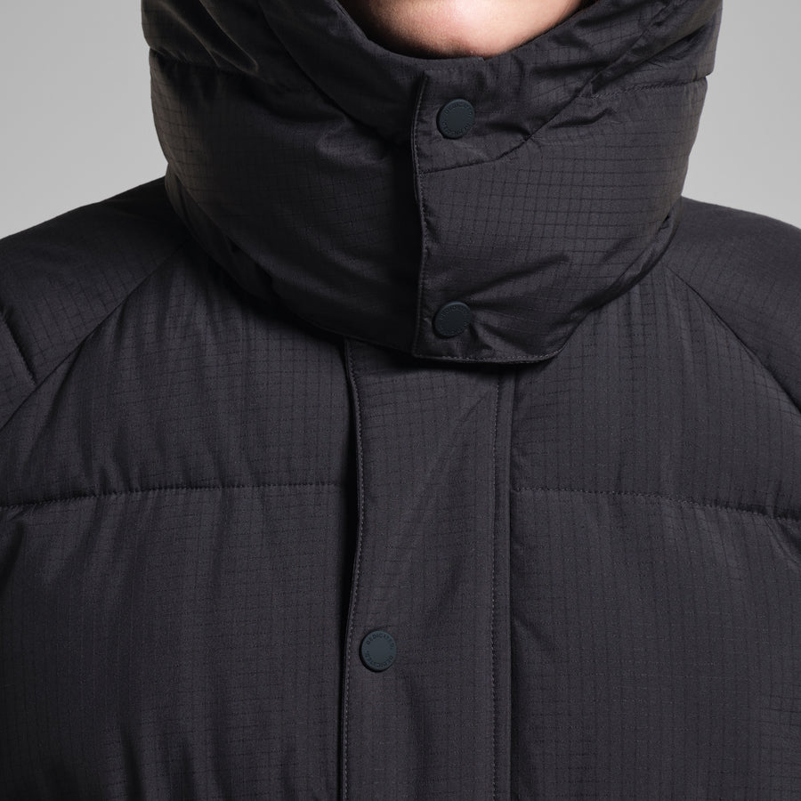 Dedicated Long Puffer Jacket Karmas Black
