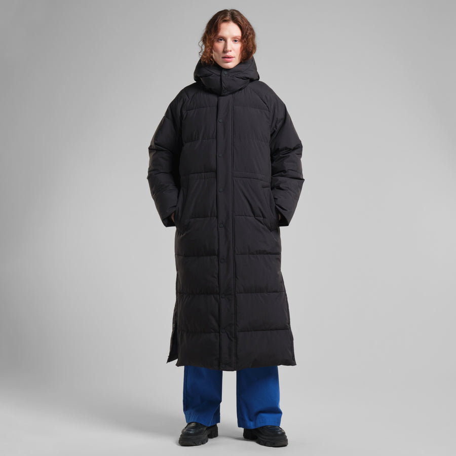 Dedicated Long Puffer Jacket Karmas Black