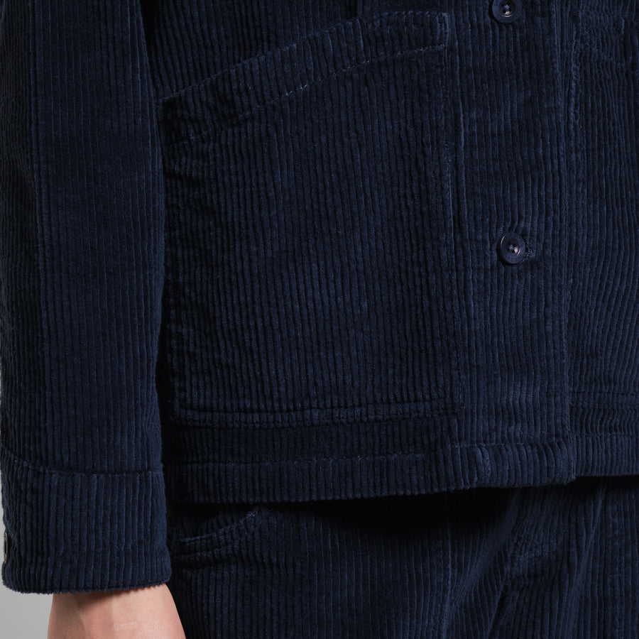 Dedicated Jacket Stiby Corduroy Navy
