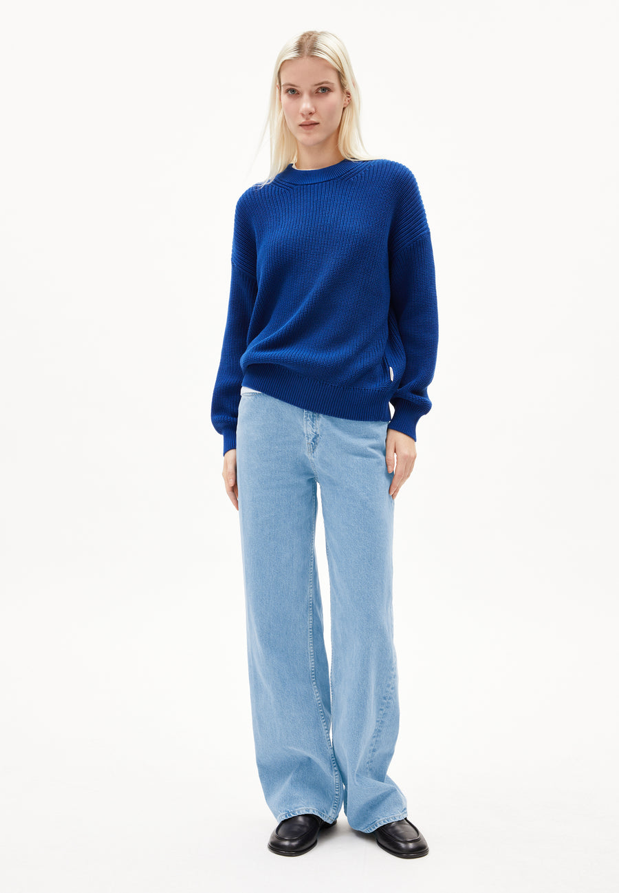 Armedangels Strick Pullover HAAYLE lapis blue