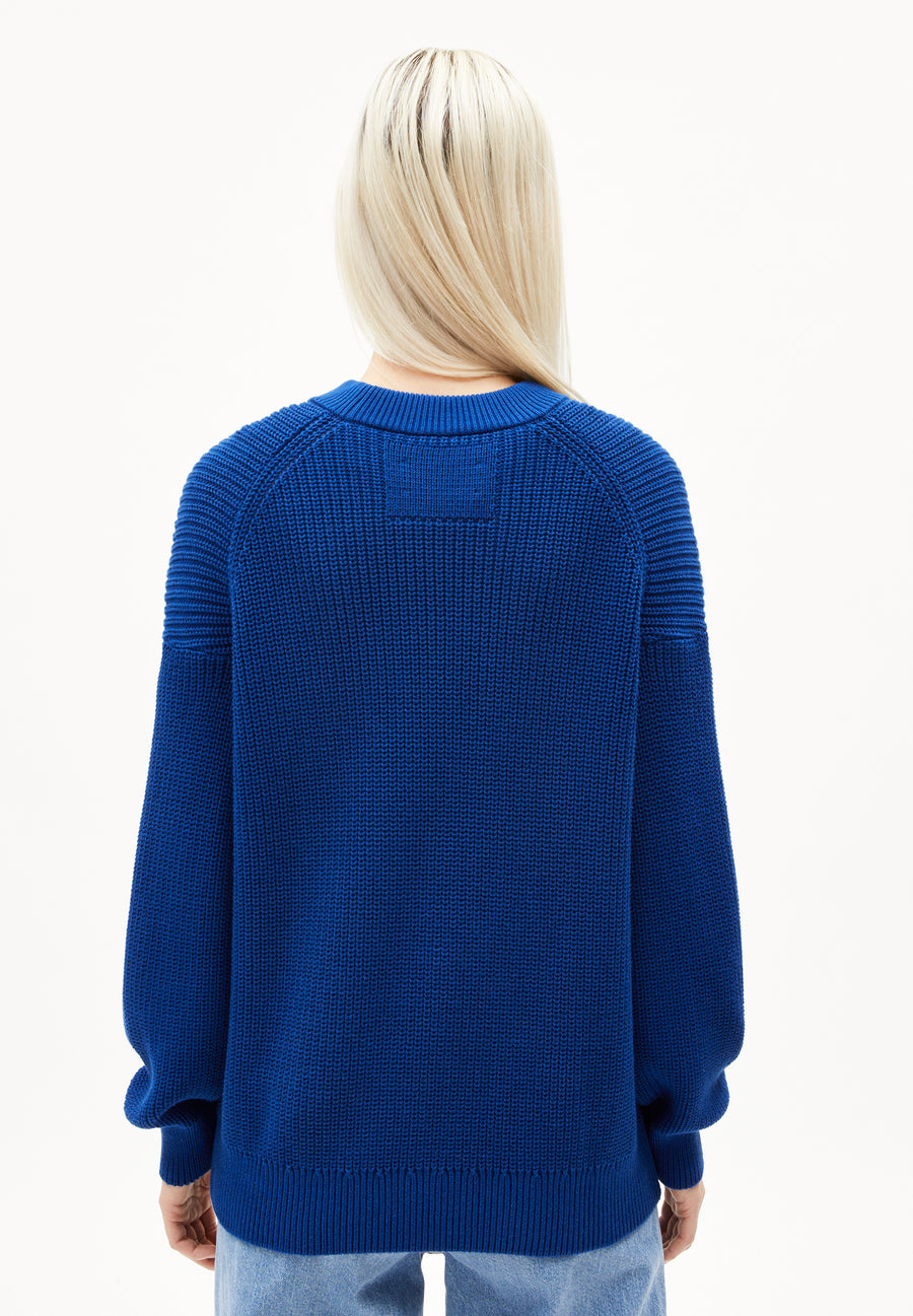 Armedangels Strick Pullover HAAYLE lapis blue