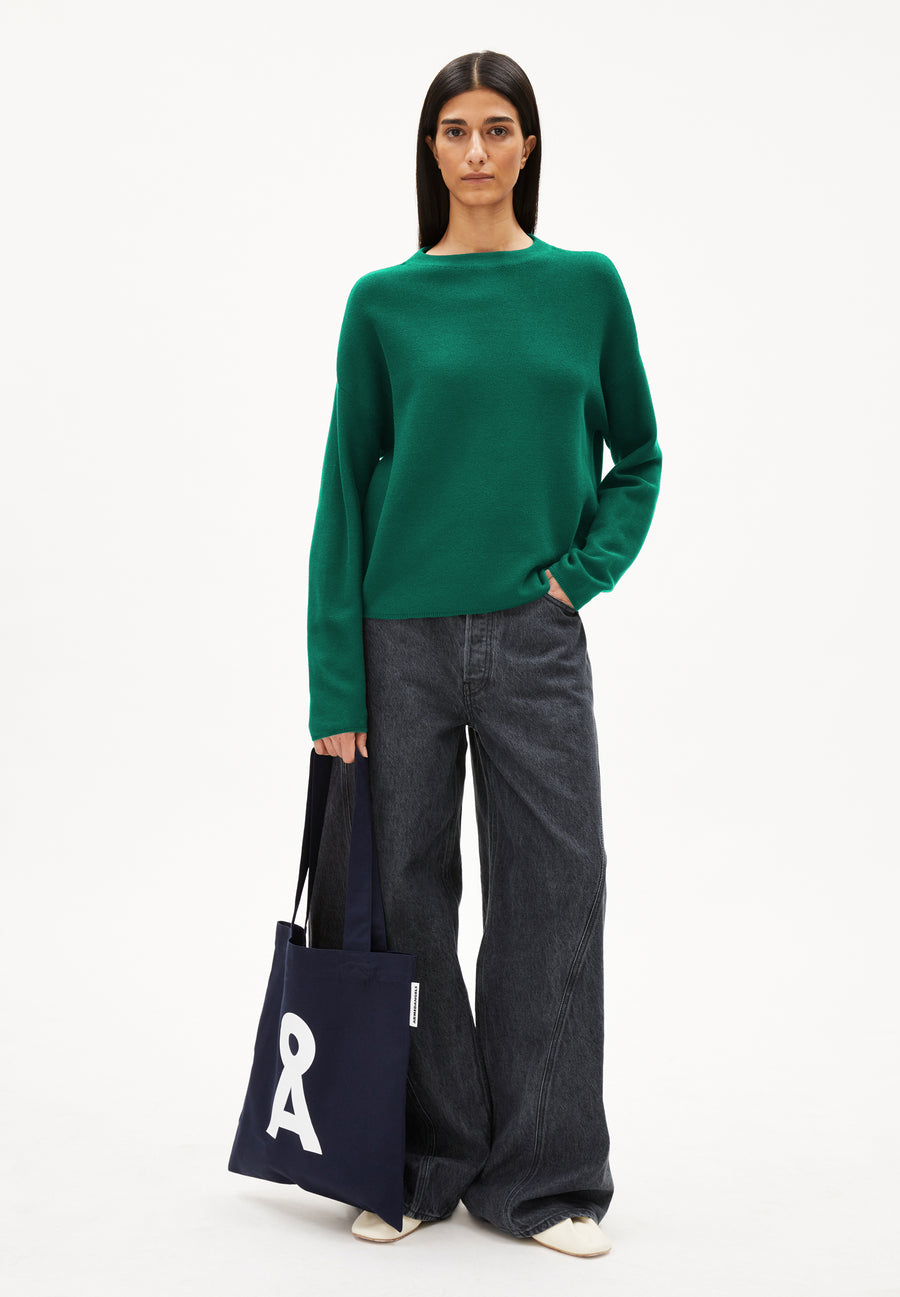 Armedangels Strick Pullover MERINAA LINKS LINKS emerald green