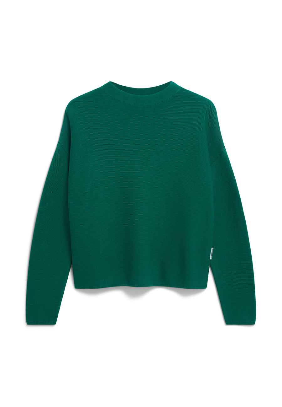 Armedangels Strick Pullover MERINAA LINKS LINKS emerald green
