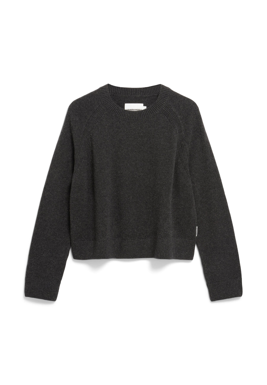 Armedangels Strick Pullover Diliriaa Reglana steel melange